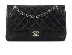 Classic Medium Double Flap, Lambskin, Black, 8332753 (2003/4), DB, 2*